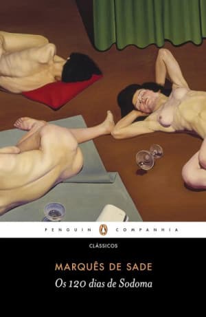 Capa do livro Os 120 dias de Sodoma