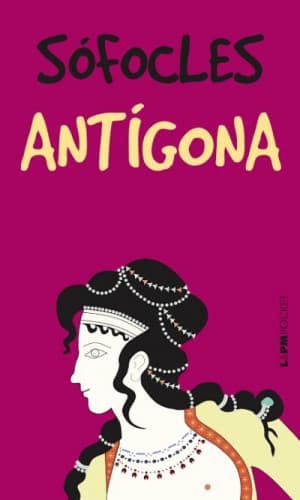 Capa do livro Antígona
